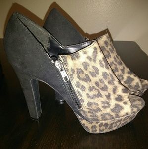 Diba London Leopard Heels